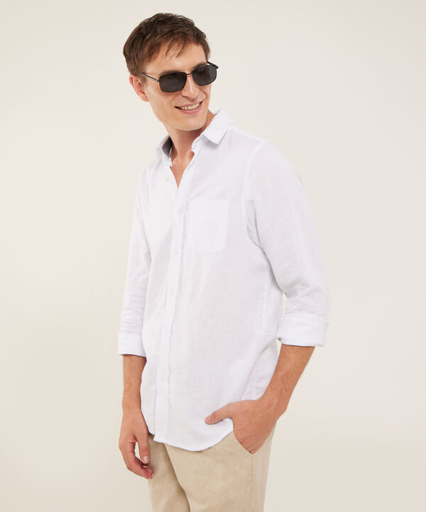 Camisa Unicolor Manga Larga
