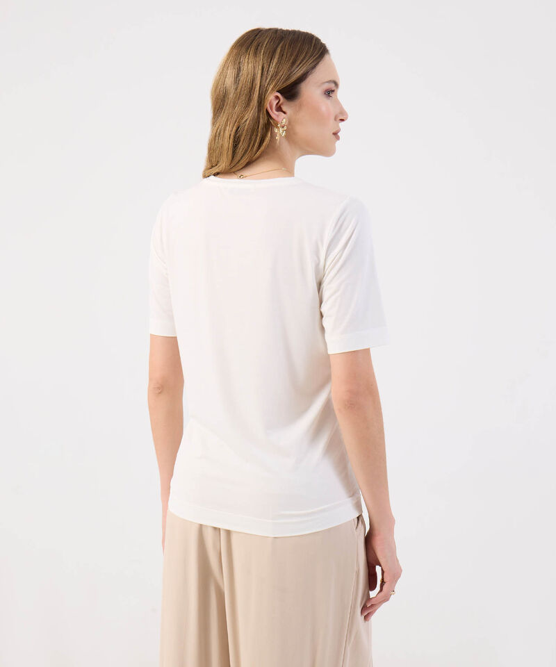 Camiseta Para Mujer Estampado Botánico