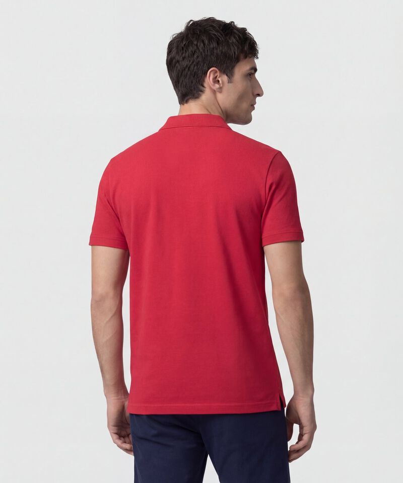 Polo Unicolor Con Bolsillo 
