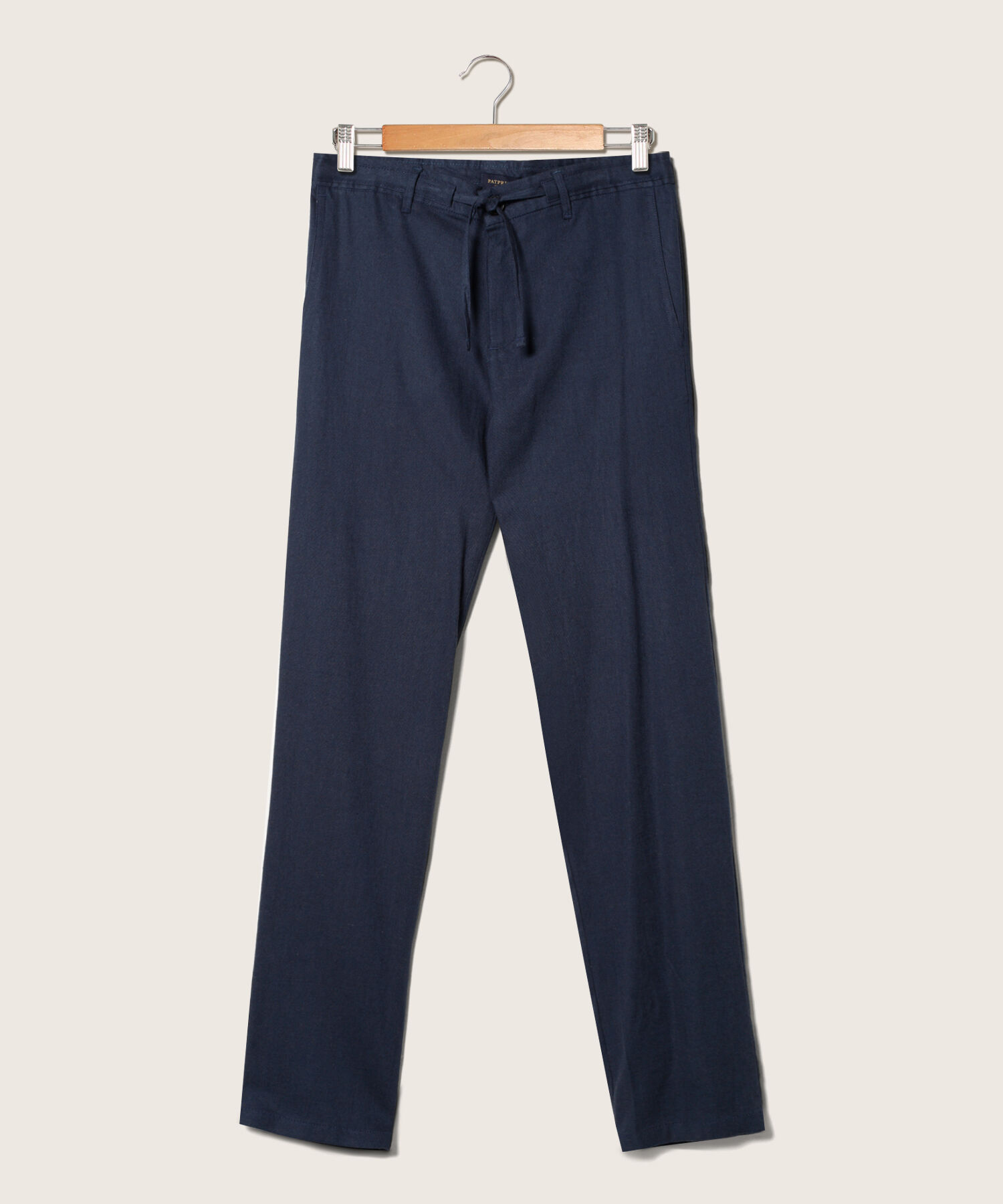 Pantalón Chino Unicolor Lino