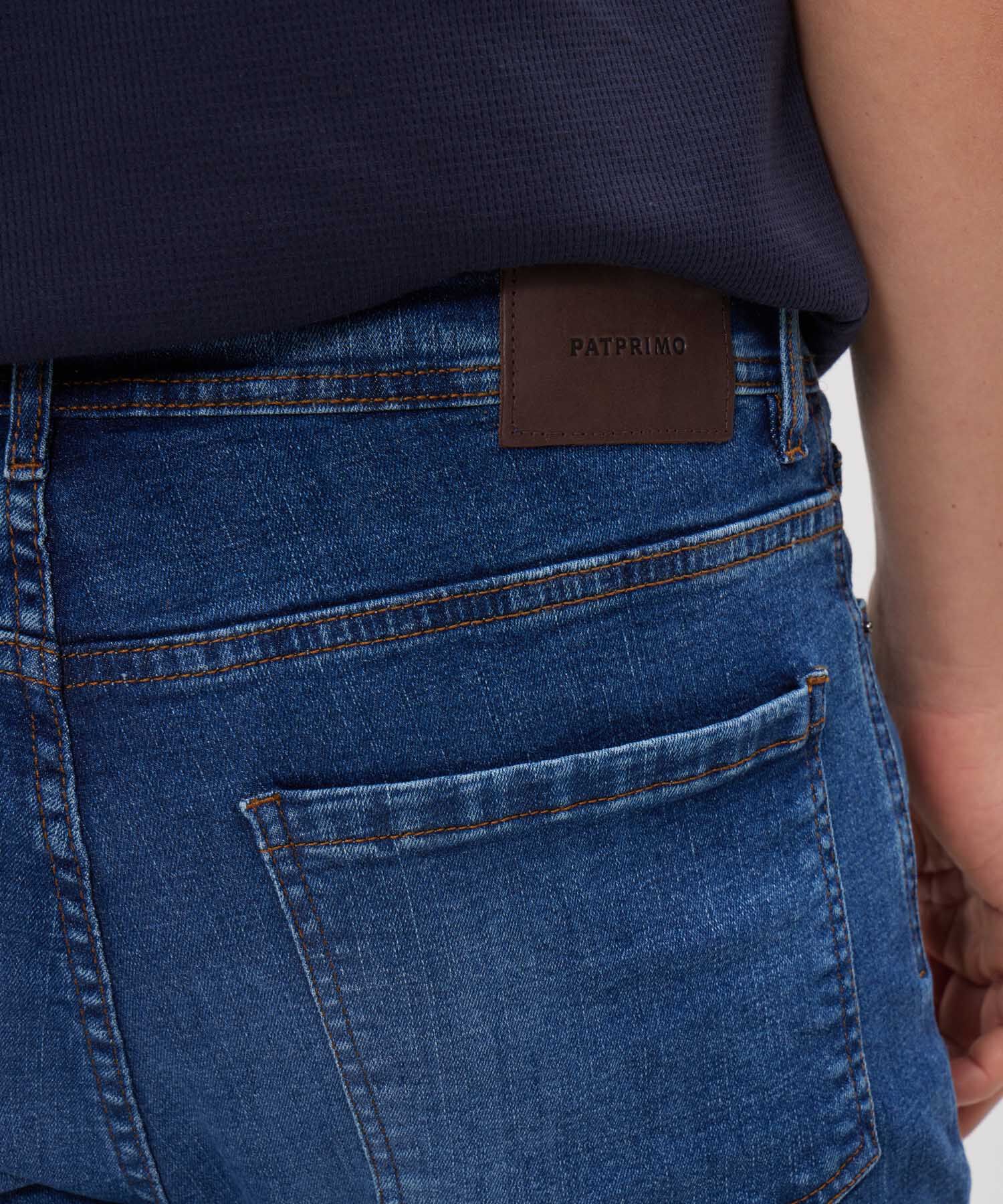 Jean Skinny Tono Azul Medio Oscuro
