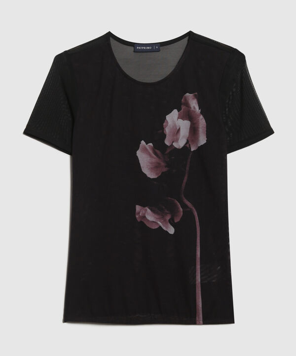 Camiseta Estampado Floral