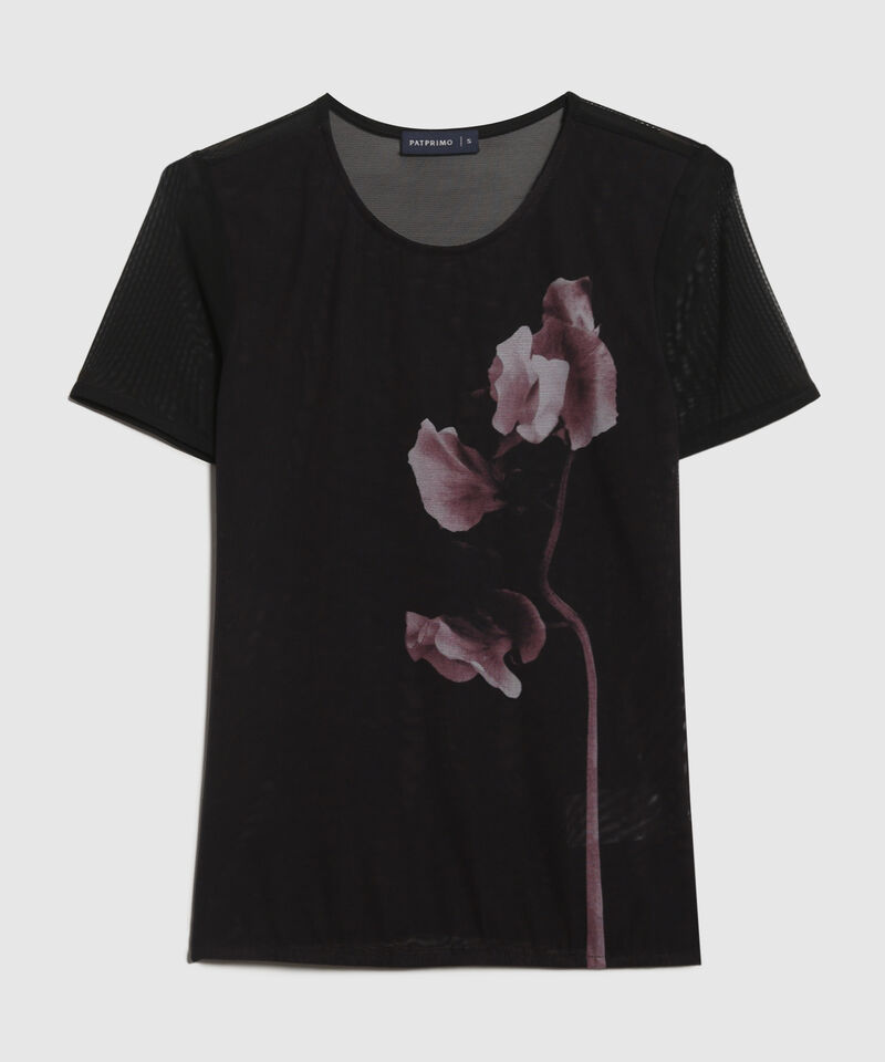 Camiseta Estampado Floral