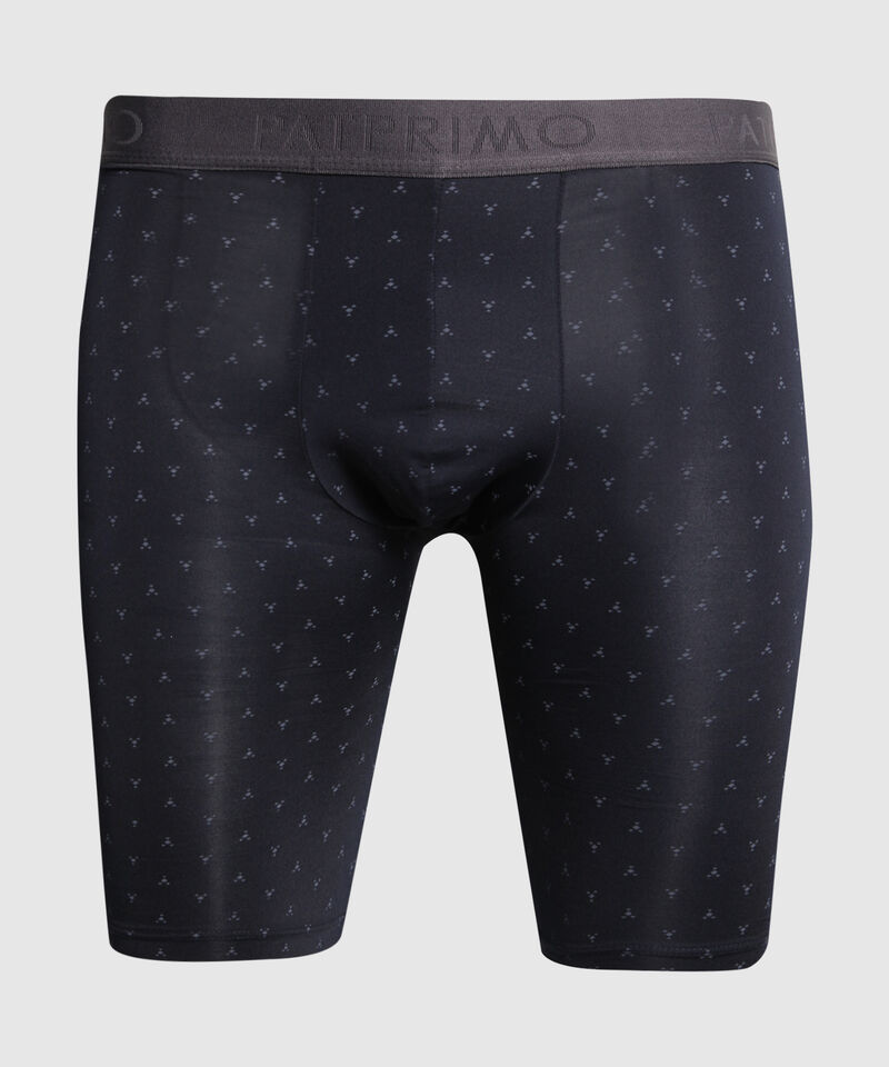 Pantaloncillo Boxer Largo Estampadoen Microfibra