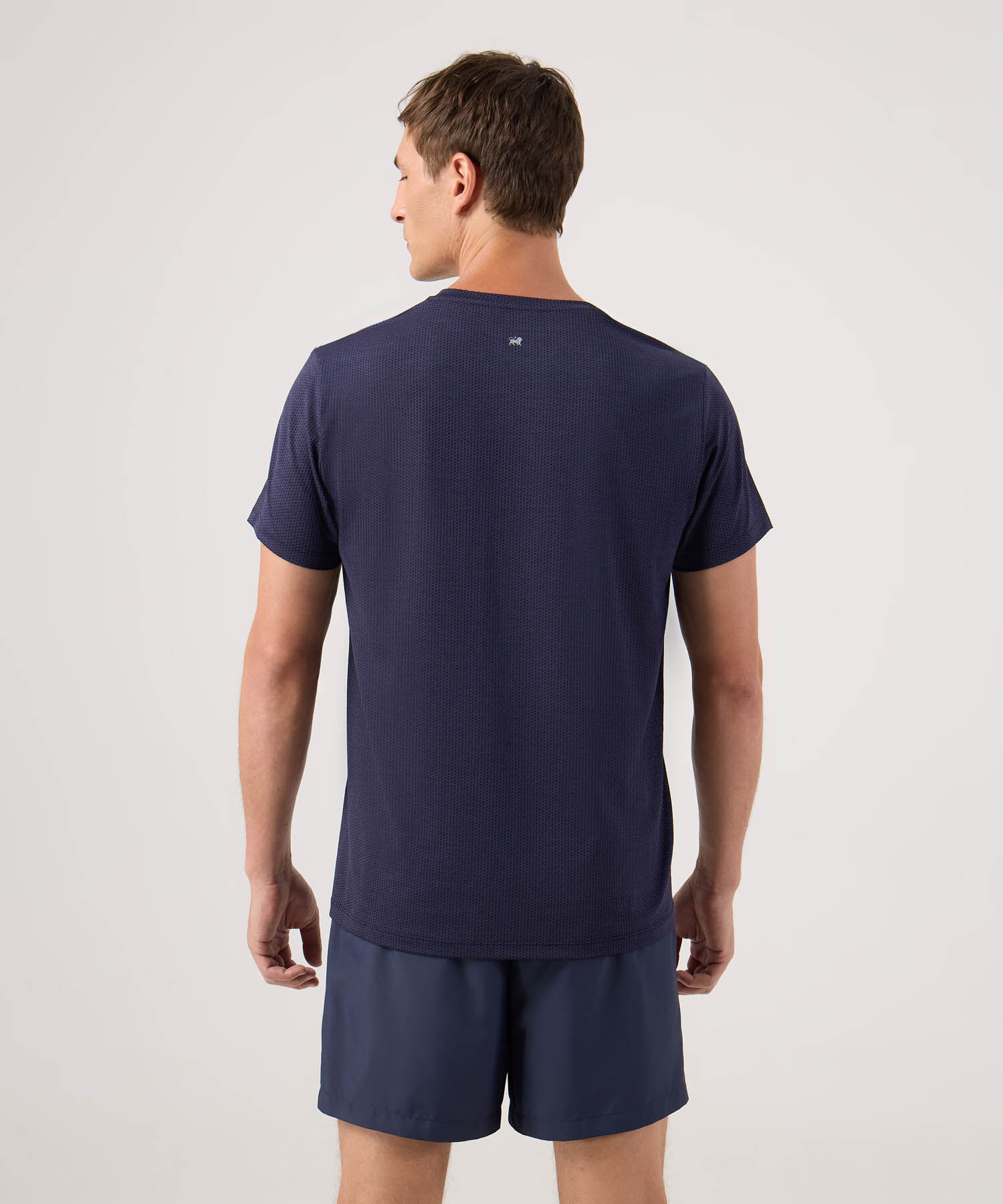 Camiseta Manga Corta Jaspeada