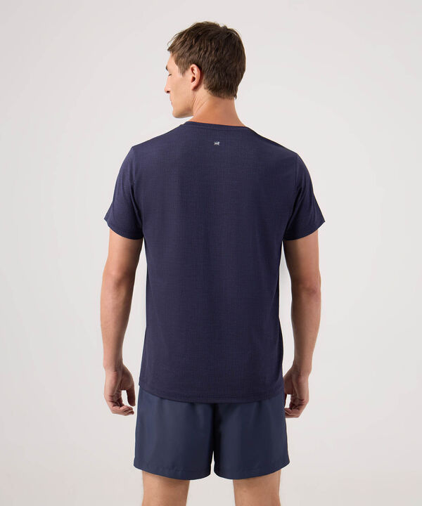 Camiseta Manga Corta Jaspeada