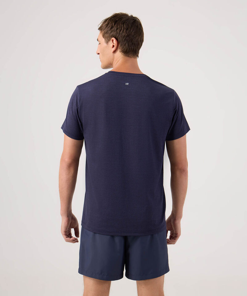 Camiseta Manga Corta Jaspeada