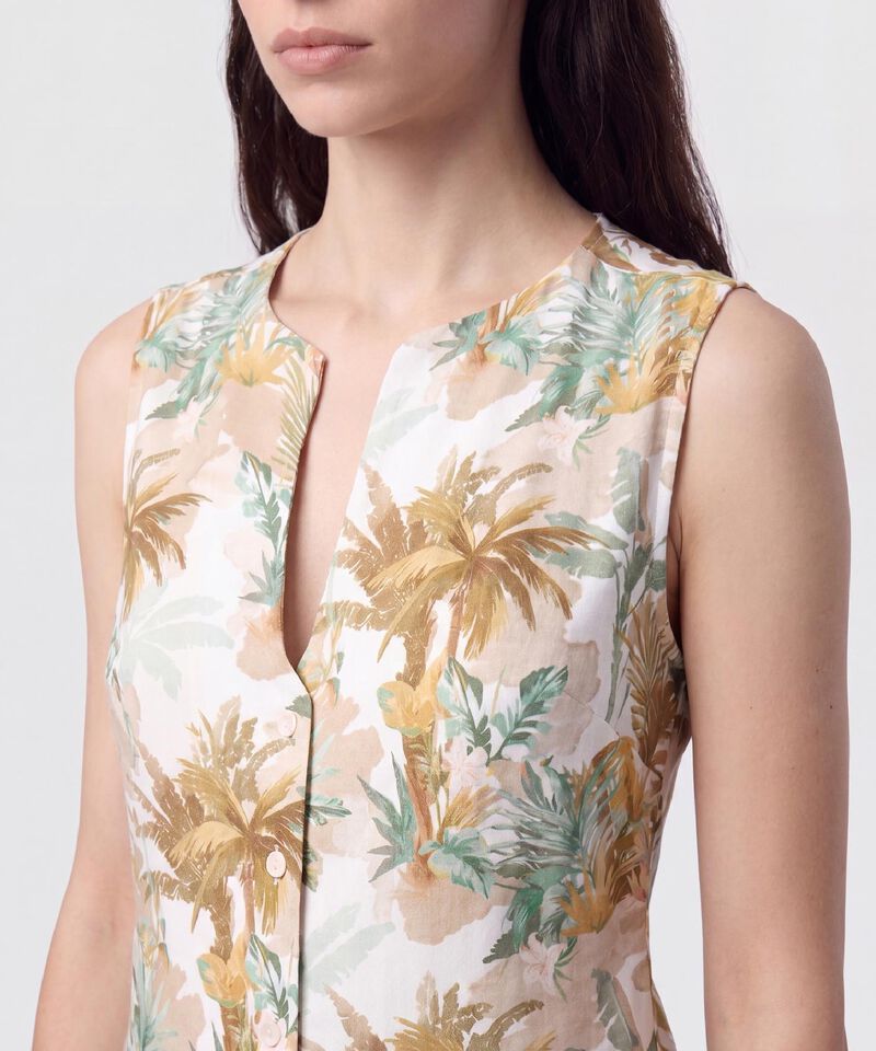 Vestido Camisero con Cintur&oacute;n para Mujer