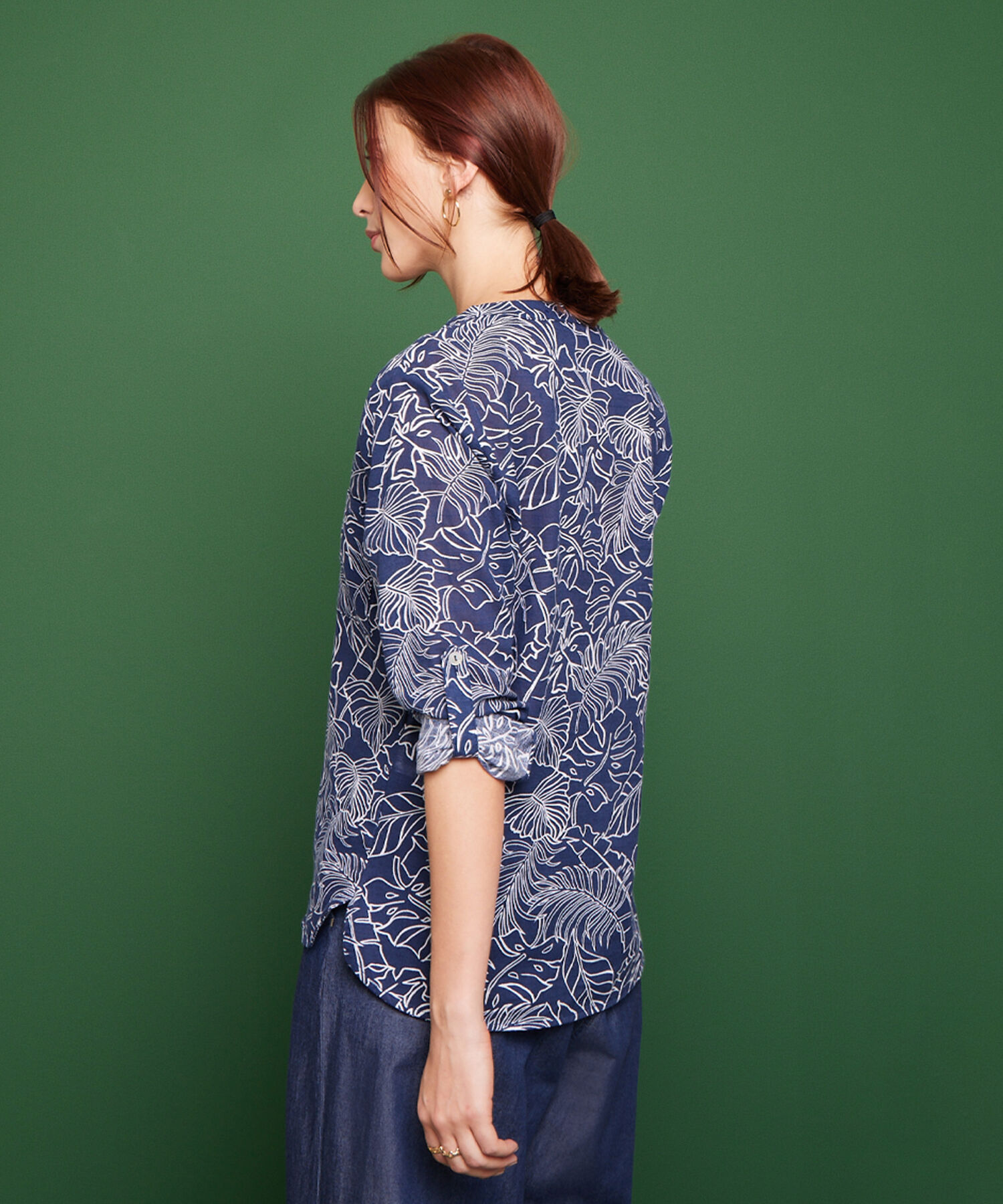 Blusa Manga Larga  Estampada