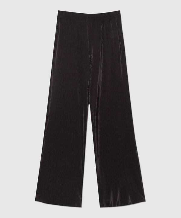 Pantalón Plizado Bota Amplia