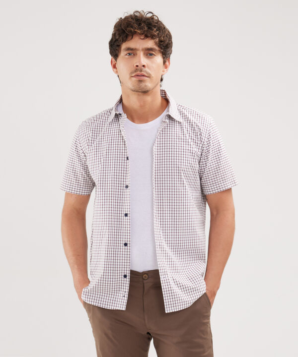 Camisa Manga Corta  Preteñida Slim Fit image number null