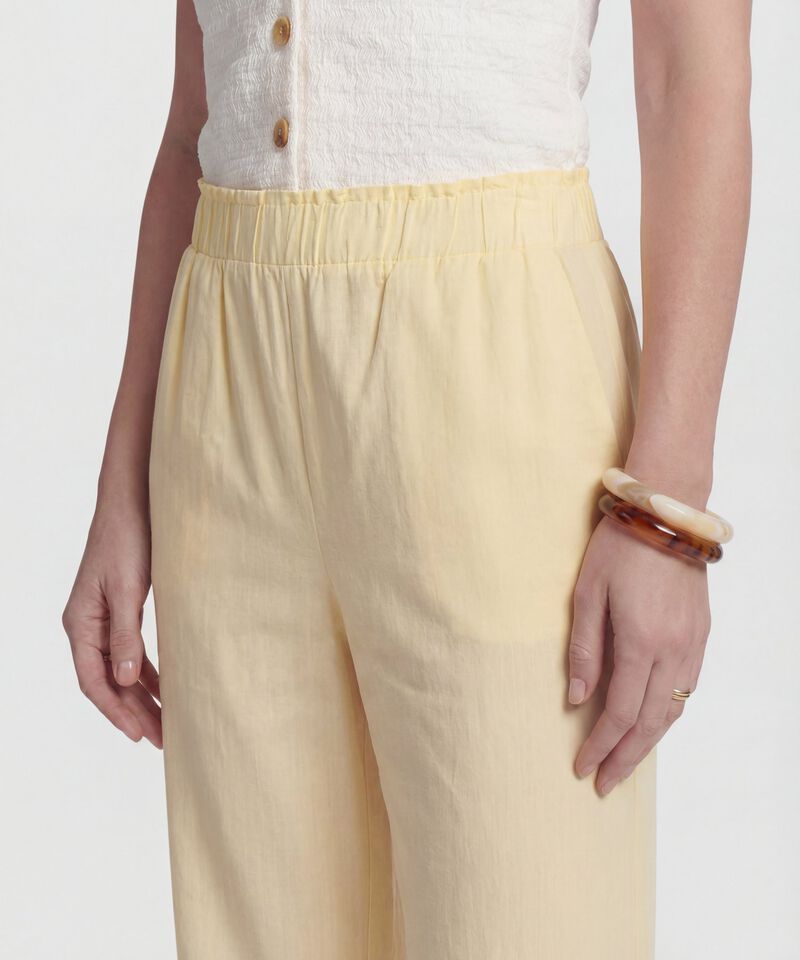 Pantal&oacute;n Fluido con Cintura El&aacute;stica para Mujer