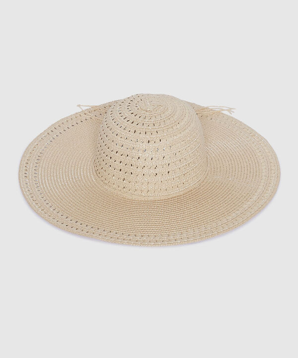 Sombrero Tipo Pamela en Paja image number null