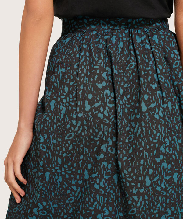 Falda Midi Estampada