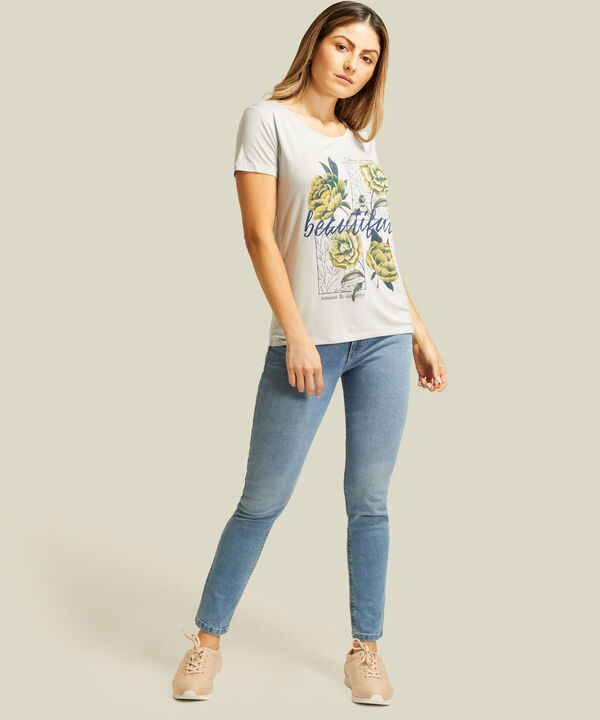 Camiseta Estampada Manga Corta