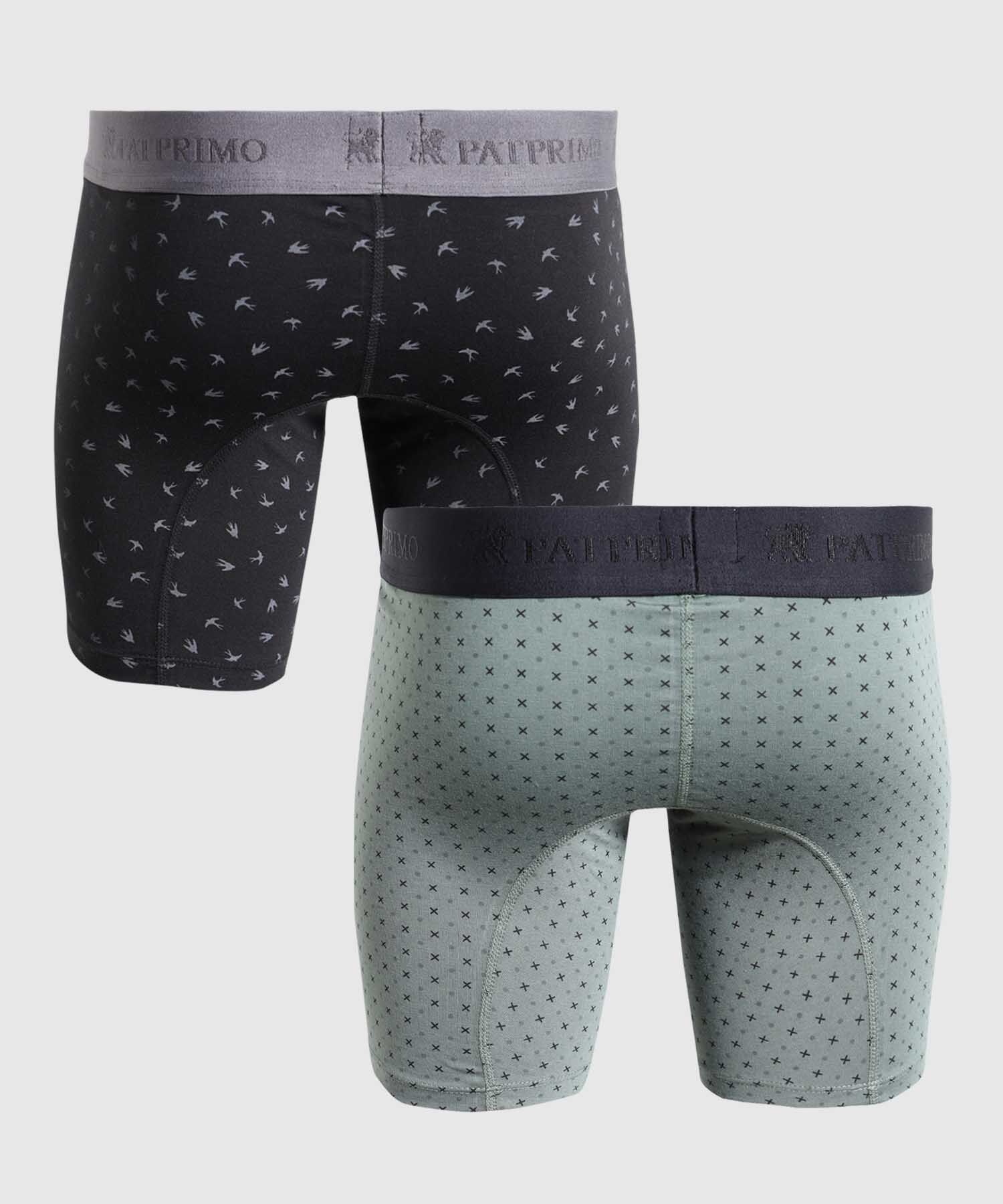 Pack X 2 Boxer Medio Estampados