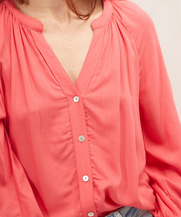 Blusa M 3/4 Cuello Neru Unicolor image number null