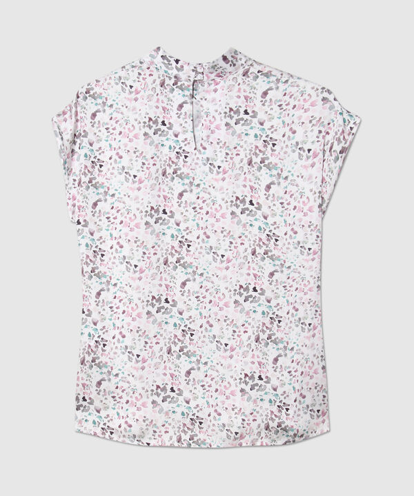 Blusa Manga Corta Estampada image number null