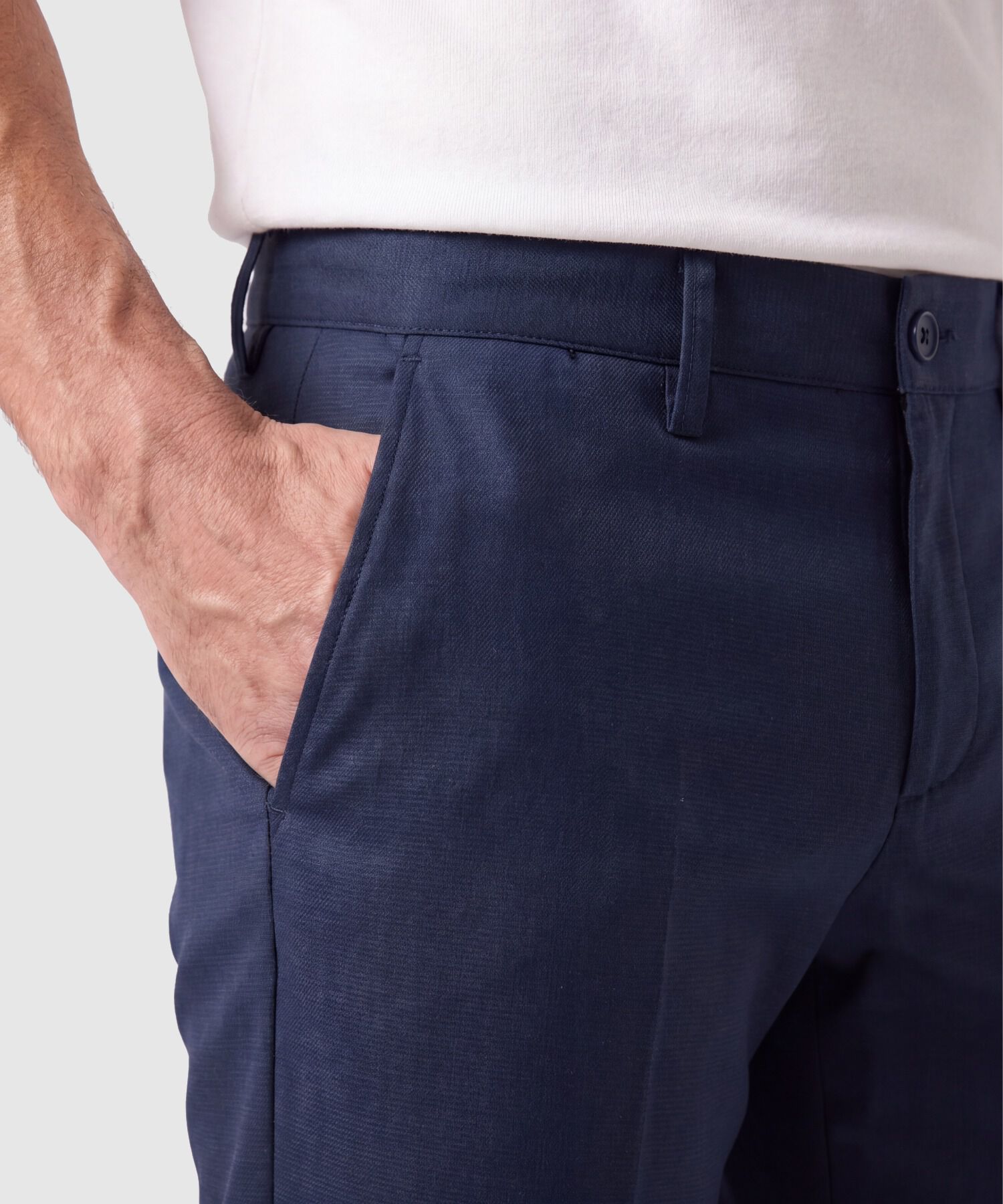 Pantal&oacute;n Chino Corte Recto Para Hombre