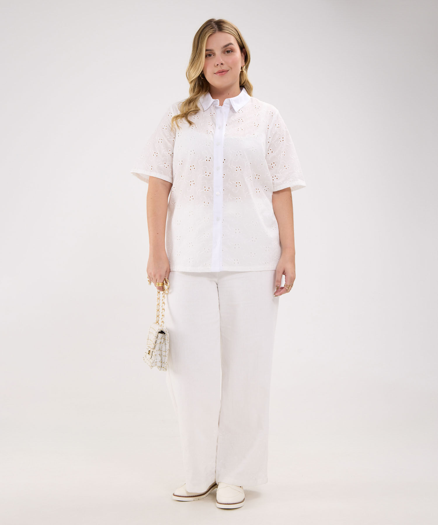 Camisa en Ojalillo