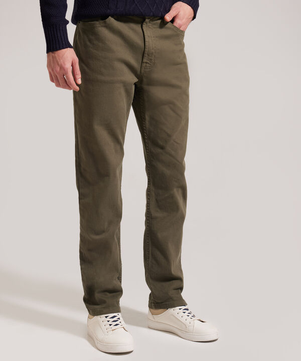 Pantalón Cinco Bolsillos Fit Regular