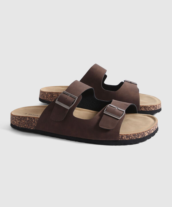 Sandalias en Efecto Cuero image number null