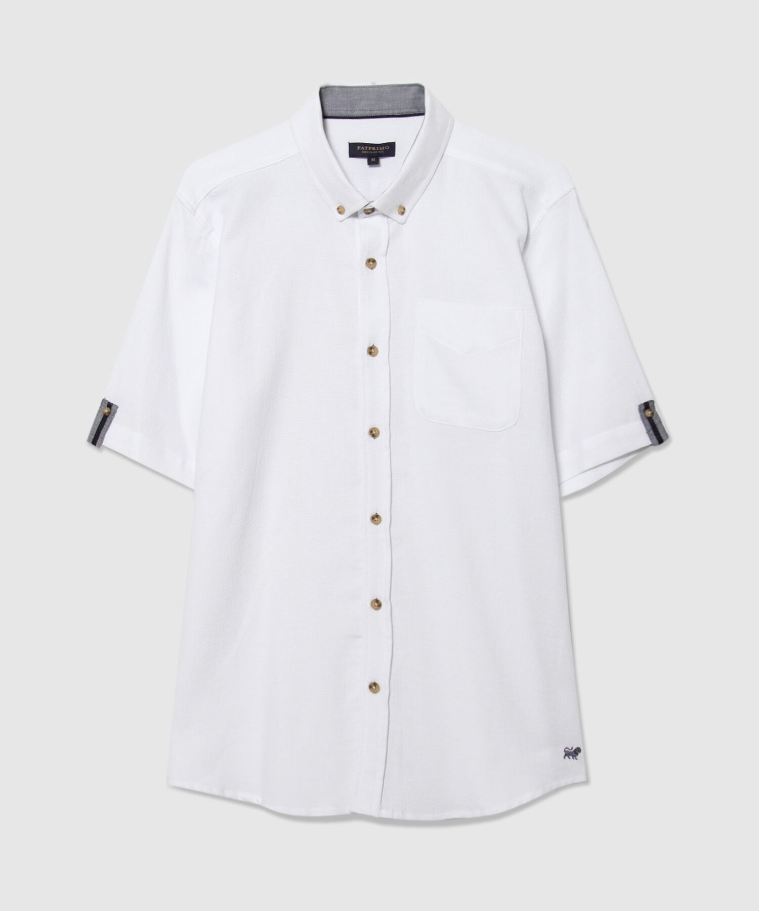Camisa Manga Corta con Bolsillo