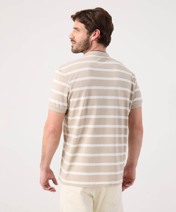 Polo Cuello Mao A Rayas 