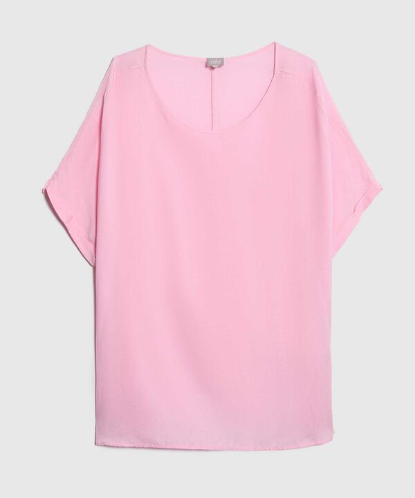 Blusa Manga Corta con Doblez image number null