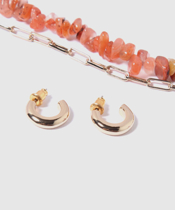 Set De Collar Y Aretes image number null