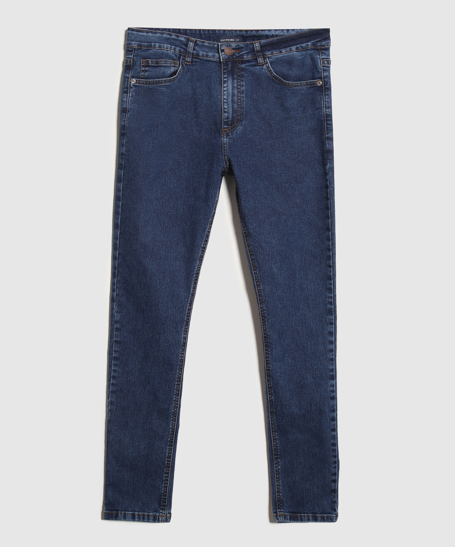Jeans Skinny Tono Medio