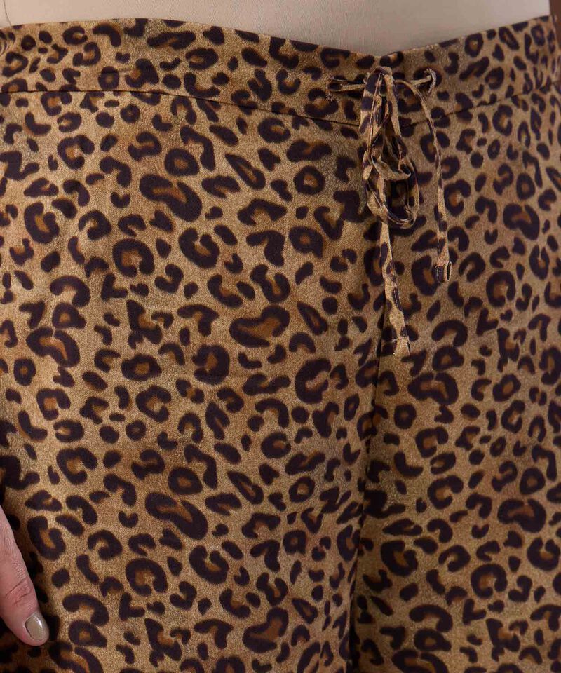 Pantalon animal print para mujer curvy