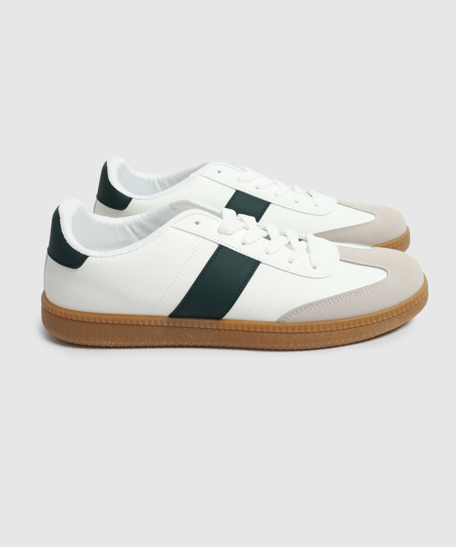 Tenis Casuales Tipo Retro de Amarrar Para Hombre
