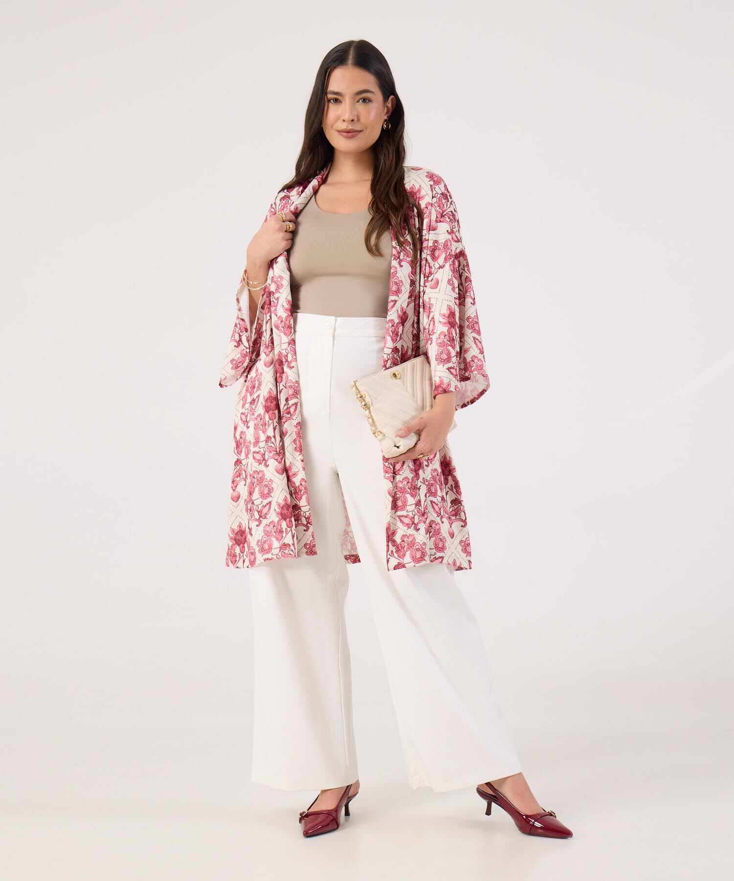 Chaqueta Kimono Para Mujer