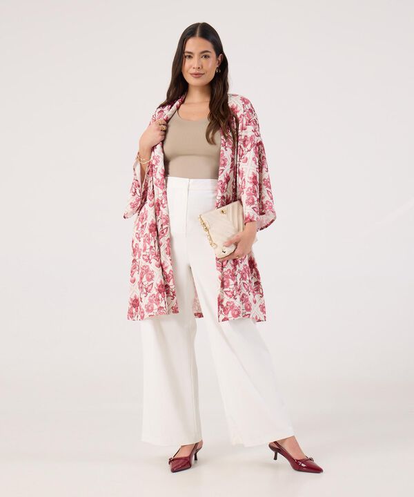 Chaqueta Kimono Para Mujer image number null