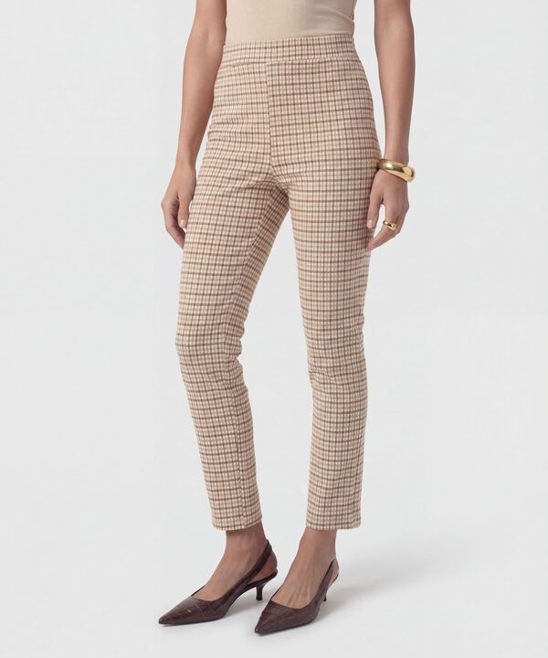 Leggings Con Pretina Alta El&aacute;stica Mujer image number null