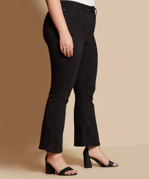 Jean Flare Negro Abertura