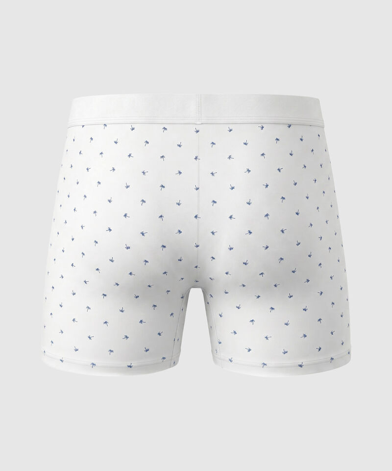 B&oacute;xer Medio Con Estampado Para Hombre