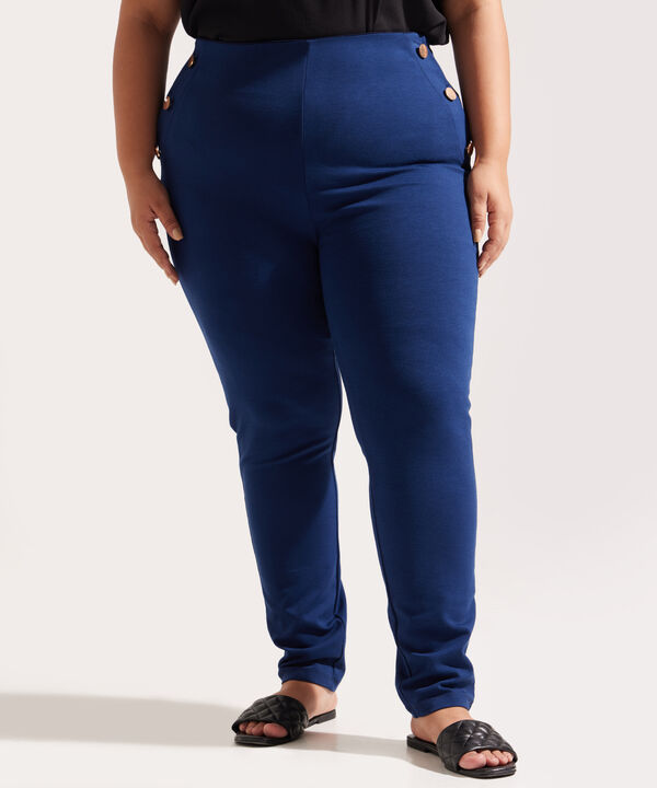 Leggins Tiro Alto con Botones image number null