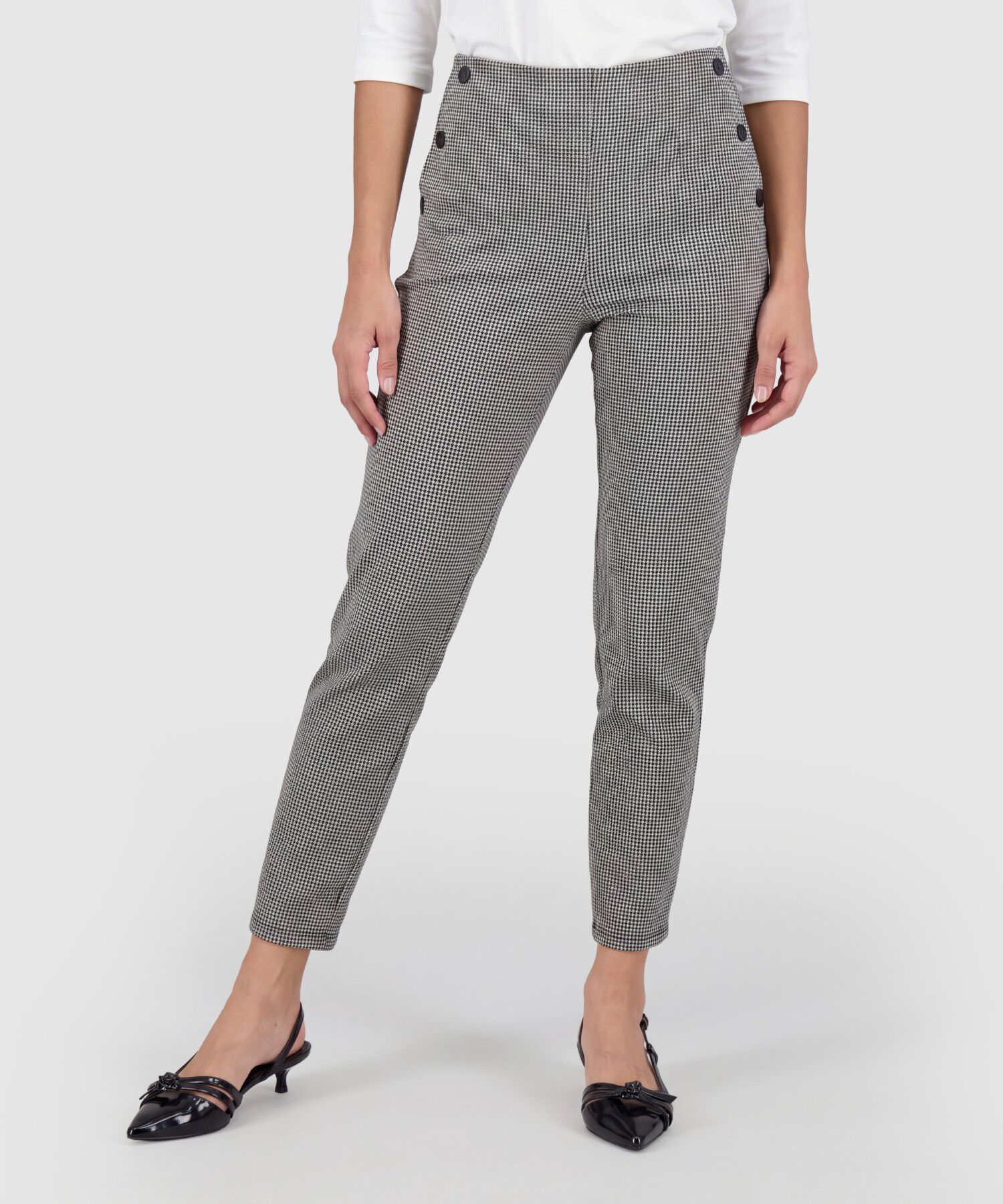 Leggings Botones Laterales Para Mujer