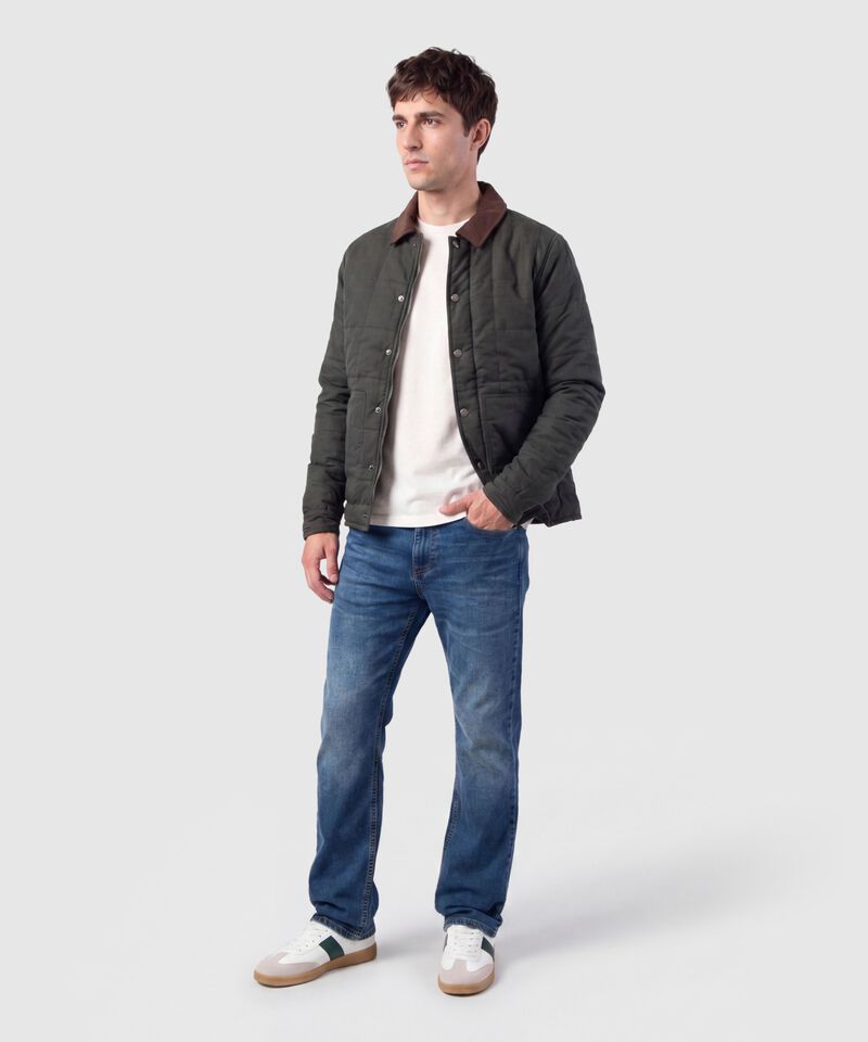Jeans Regular Fit Azul Medio Para Hombre