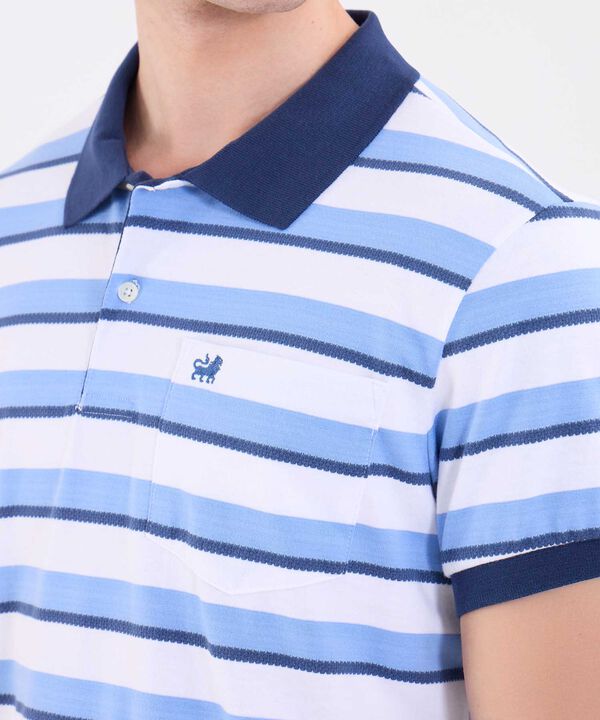 Polo Cuello Tejido Con Bolsillo image number null