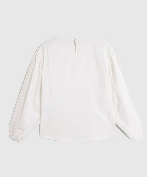 Blusa de Mangas Bordadas para Mujer image number null