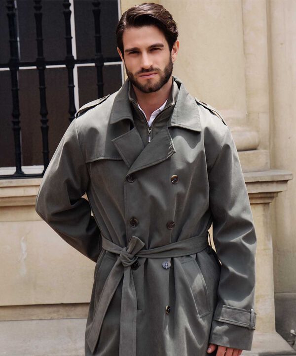 Chaqueta Trench Coat Unicolor image number null