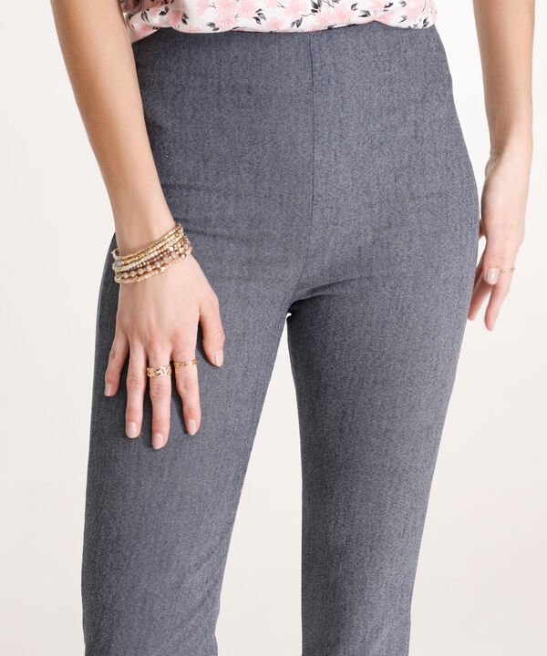 Leggings Unicolor Con Pretina Interna image number null