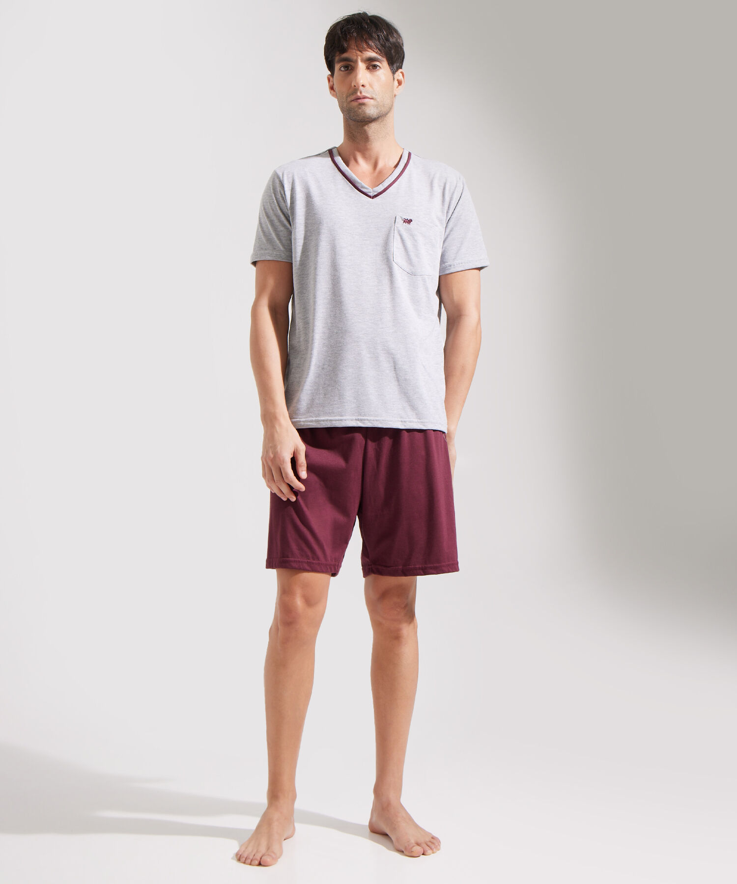 Conjunto de Pijama con Pantaloneta