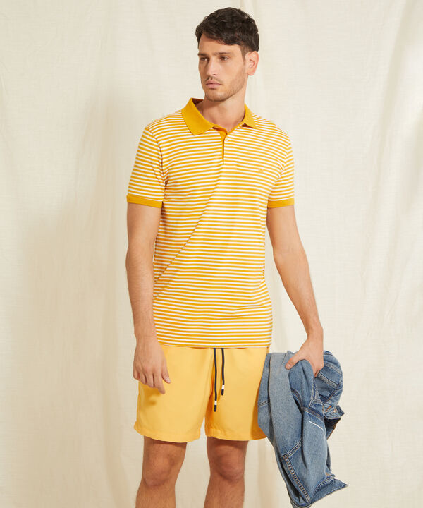 Polo Cuello Tejido Bicolo Continuo image number null