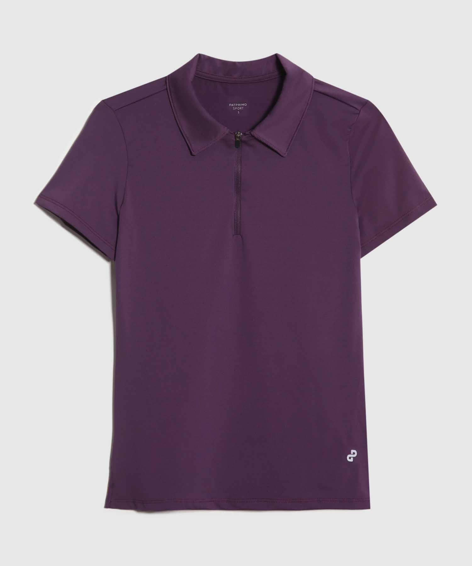 Polo Deportiva con Cierre