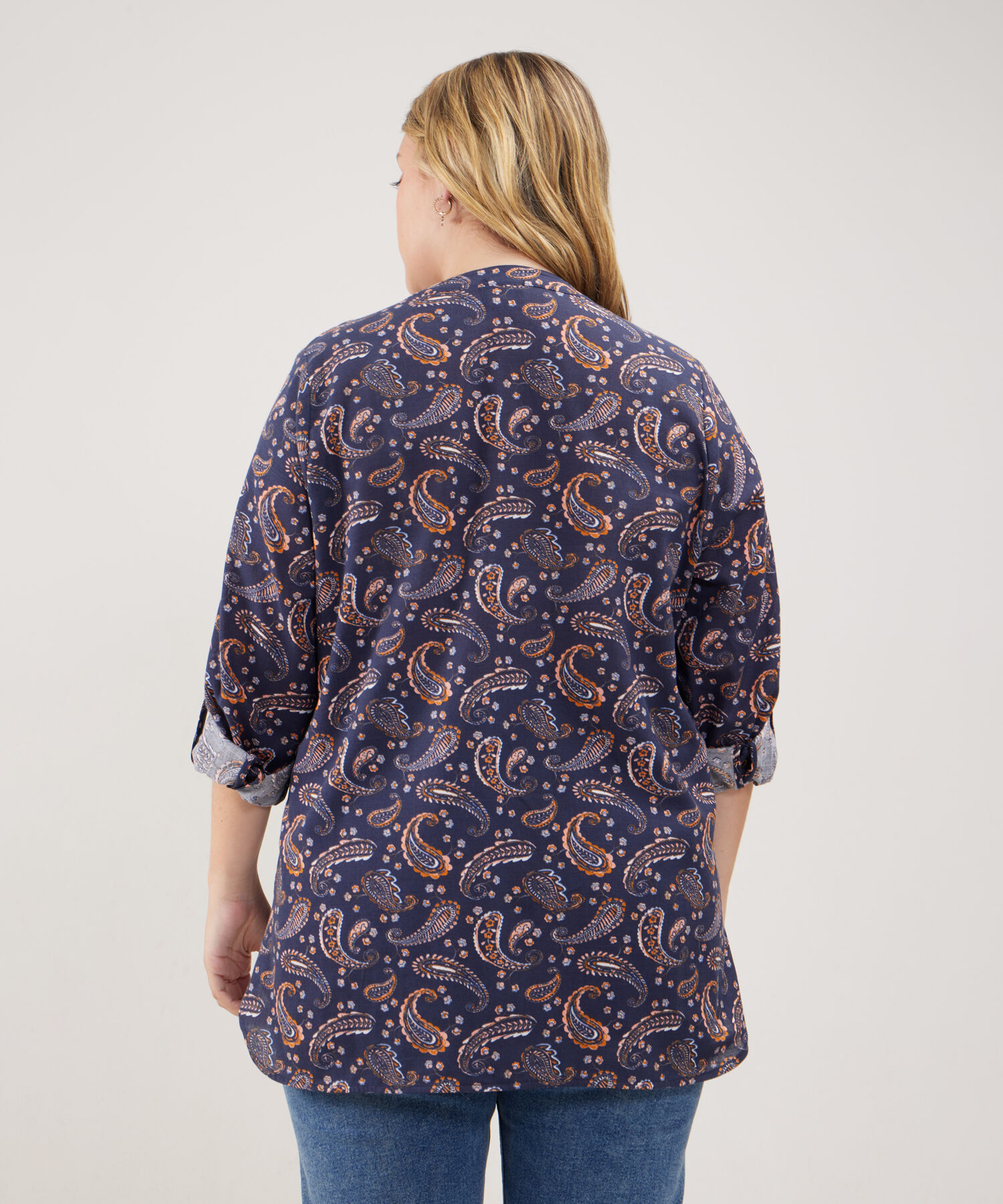 Blusa Manga 3/4  Estampada