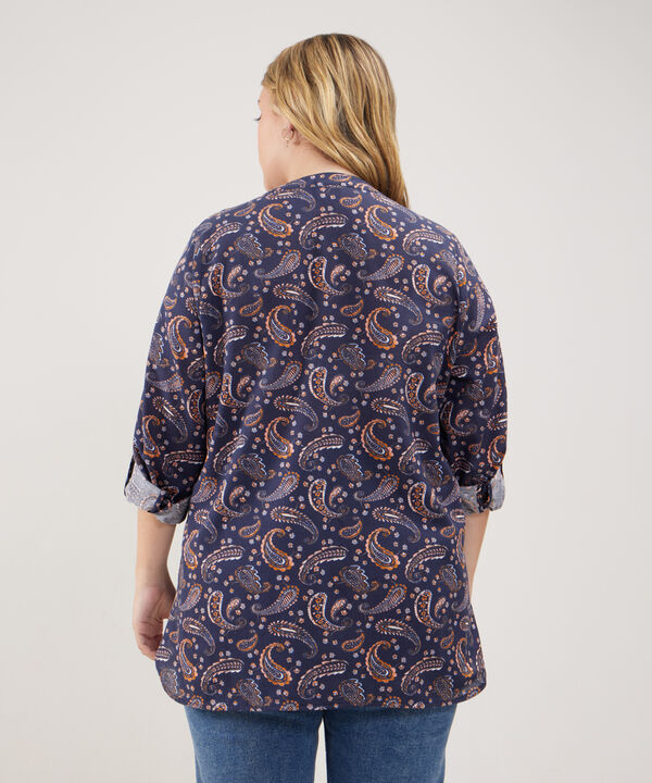 Blusa Manga 3/4  Estampada